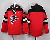 Men Nike Atlanta Falcons Customized Red Stitched NFL Hoodie,baseball caps,new era cap wholesale,wholesale hats